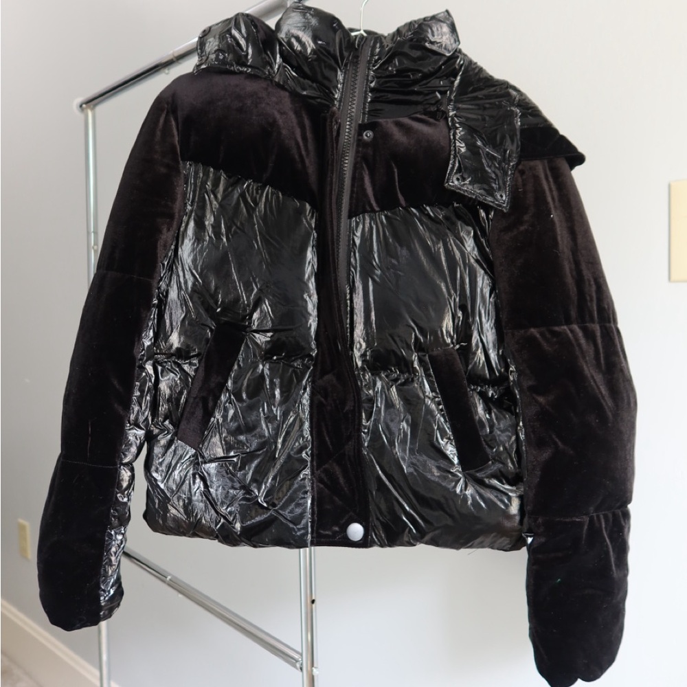 7 For All Mankind Black Jacket